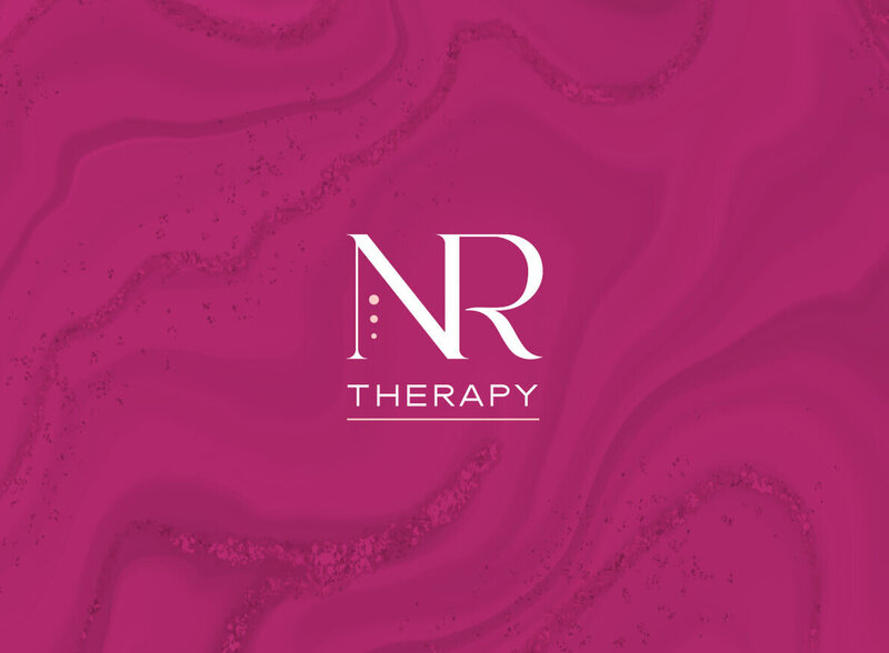 Monogram Logo design for a therapist