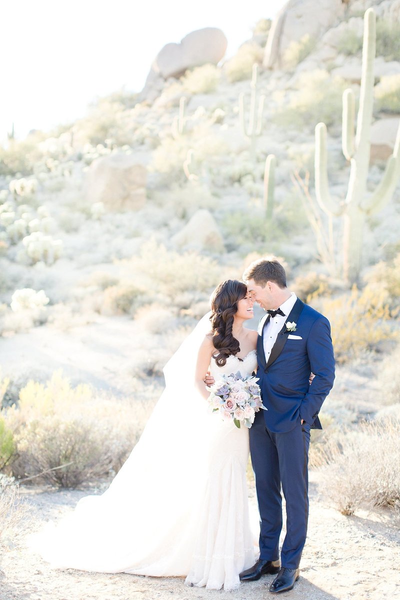 Blush Four Seasons Scottsdale Troon North Wedding | Amy & Jordan Photography