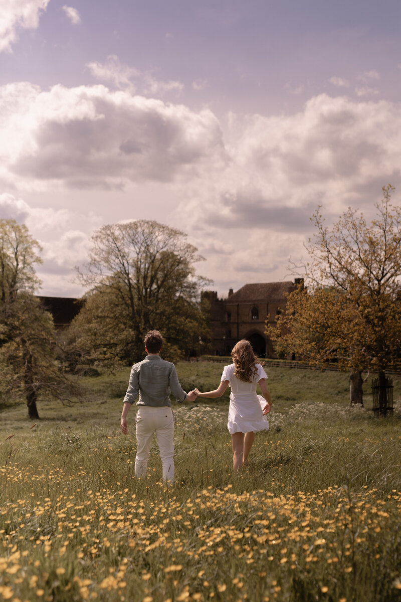 Engagement portraits in Ely, Cambridgeshire