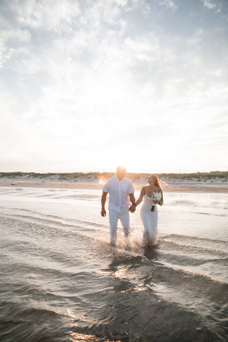 Anniversary engagement session at Port Aransas, photographed by Josie Smith of Moxie Artistry, a Dallas Fort Worth based wedding photographer