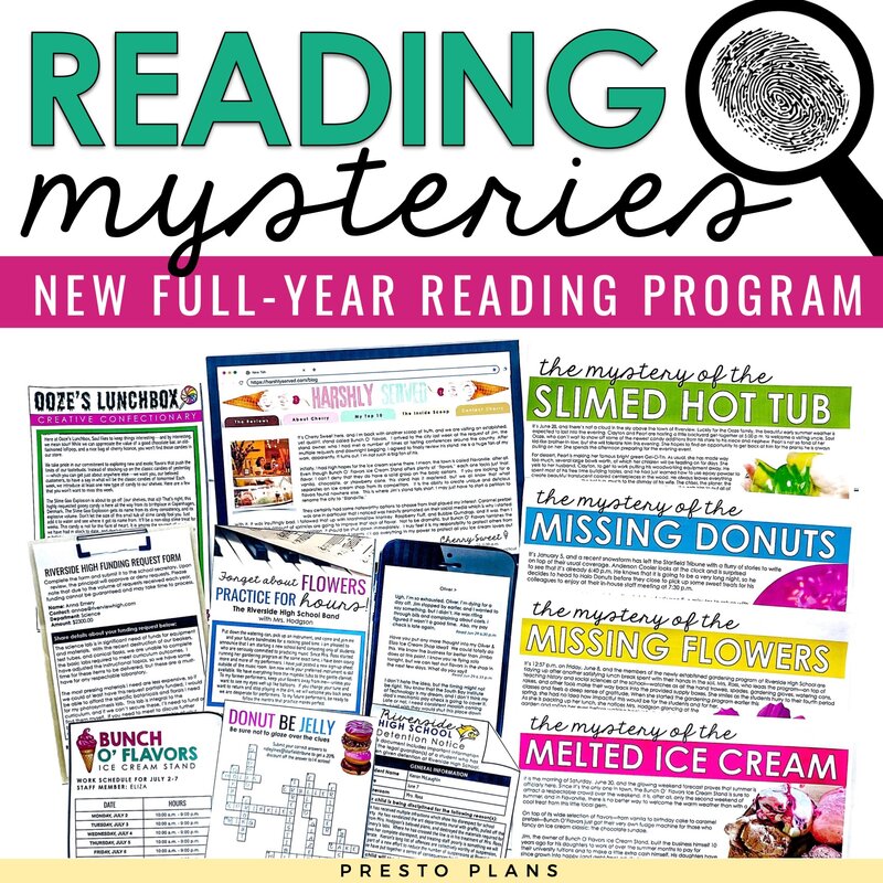 1 Reading Inference Print Mystery Program