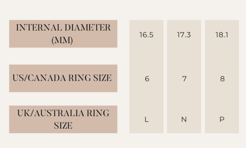 Ring Size Guide | We Bond