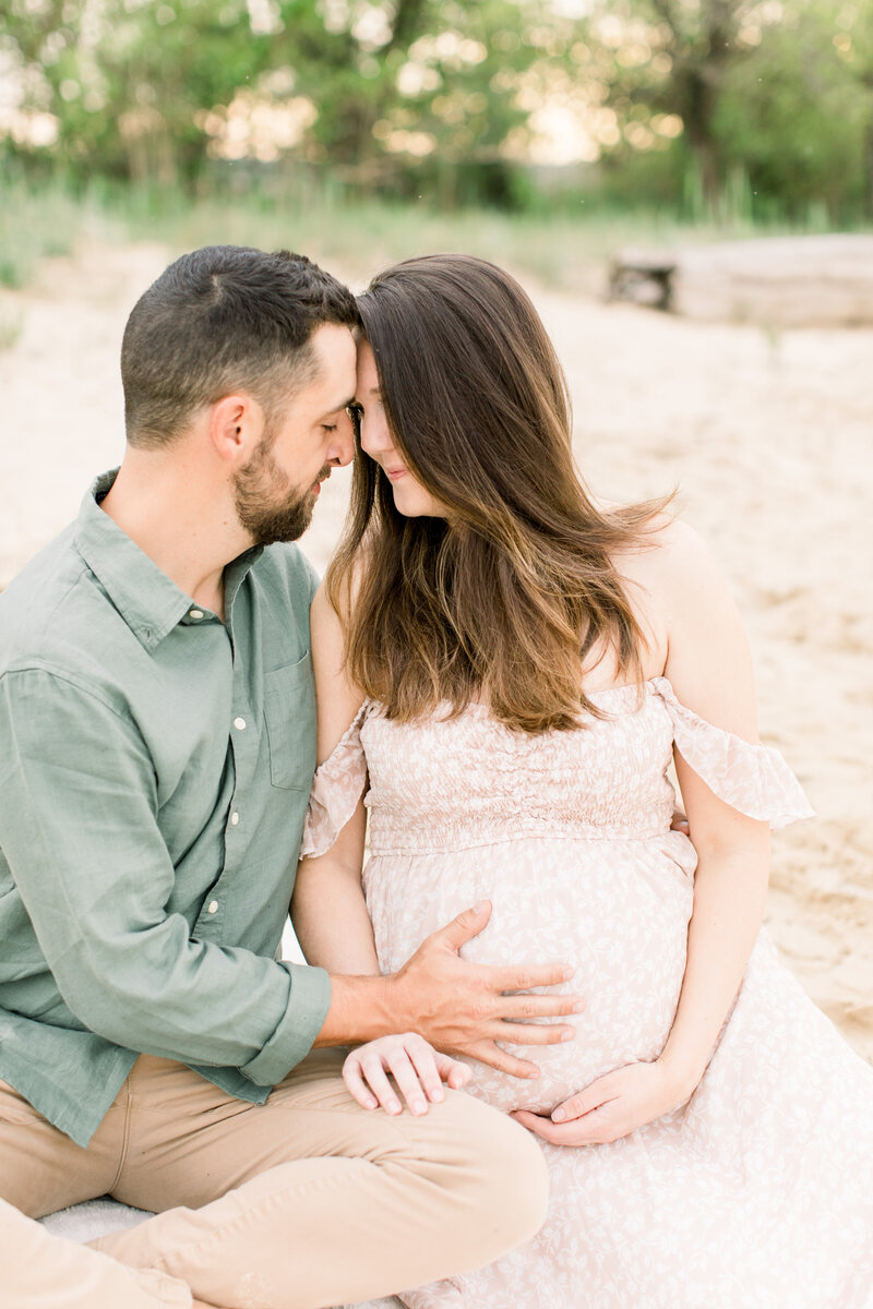 Expecting Mother at Ferry Point Park, Kent Island Maryland