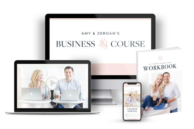Amy & Jordan's online photography course on business | Business Course