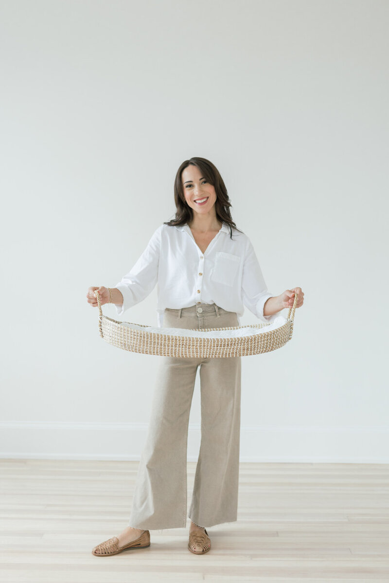 northern virginia studio newborn photographer baby bumps maternity photographer emily gerald the portrait experience package