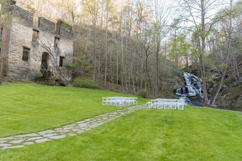 Historic ruins wedding venue North GA