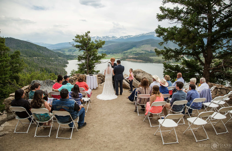 Micro Wedding at Sapphire Point in Colorado
