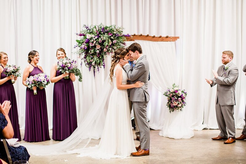 just married by Knoxville Wedding Photographer, Amanda May Photos