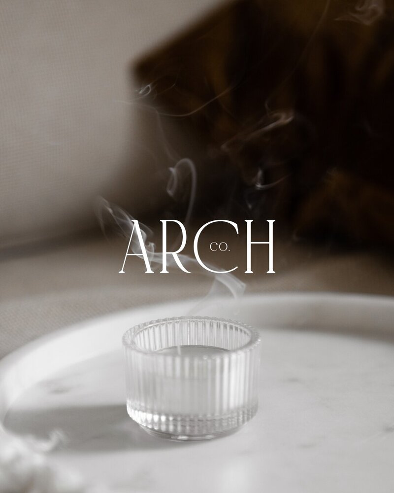 Luxury brand identity for interior design firm