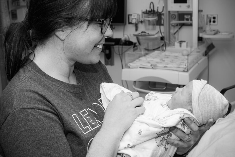 Hospital Birth - Oklahoma City Birth Photographer