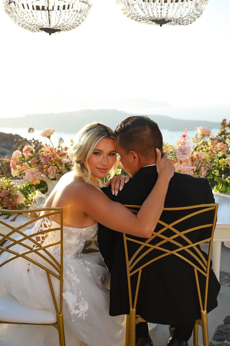 bride and groom photos on beach