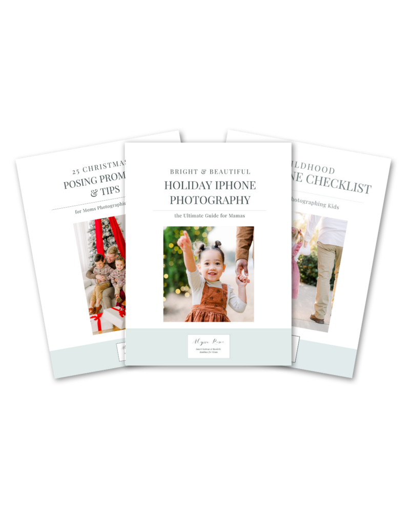 bright and beautiful holiday iphone photography guide for moms bundle