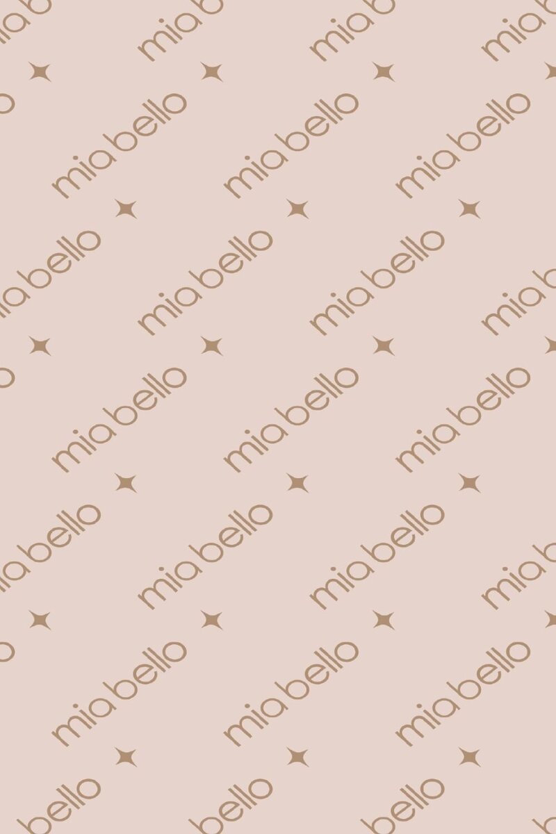 Mia Bello Fashions paper wrap design