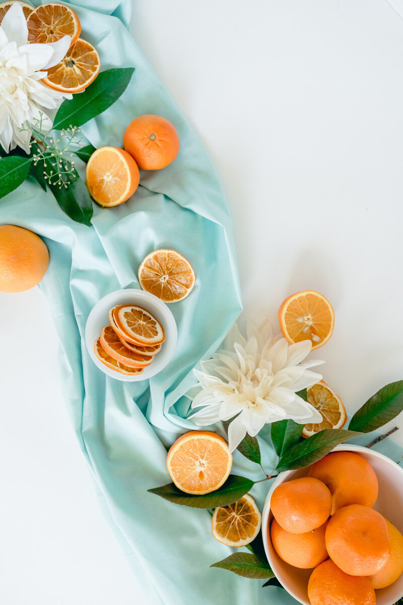 Oranges Flat Lay 1