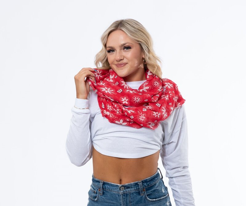 college spirit fashion scarf