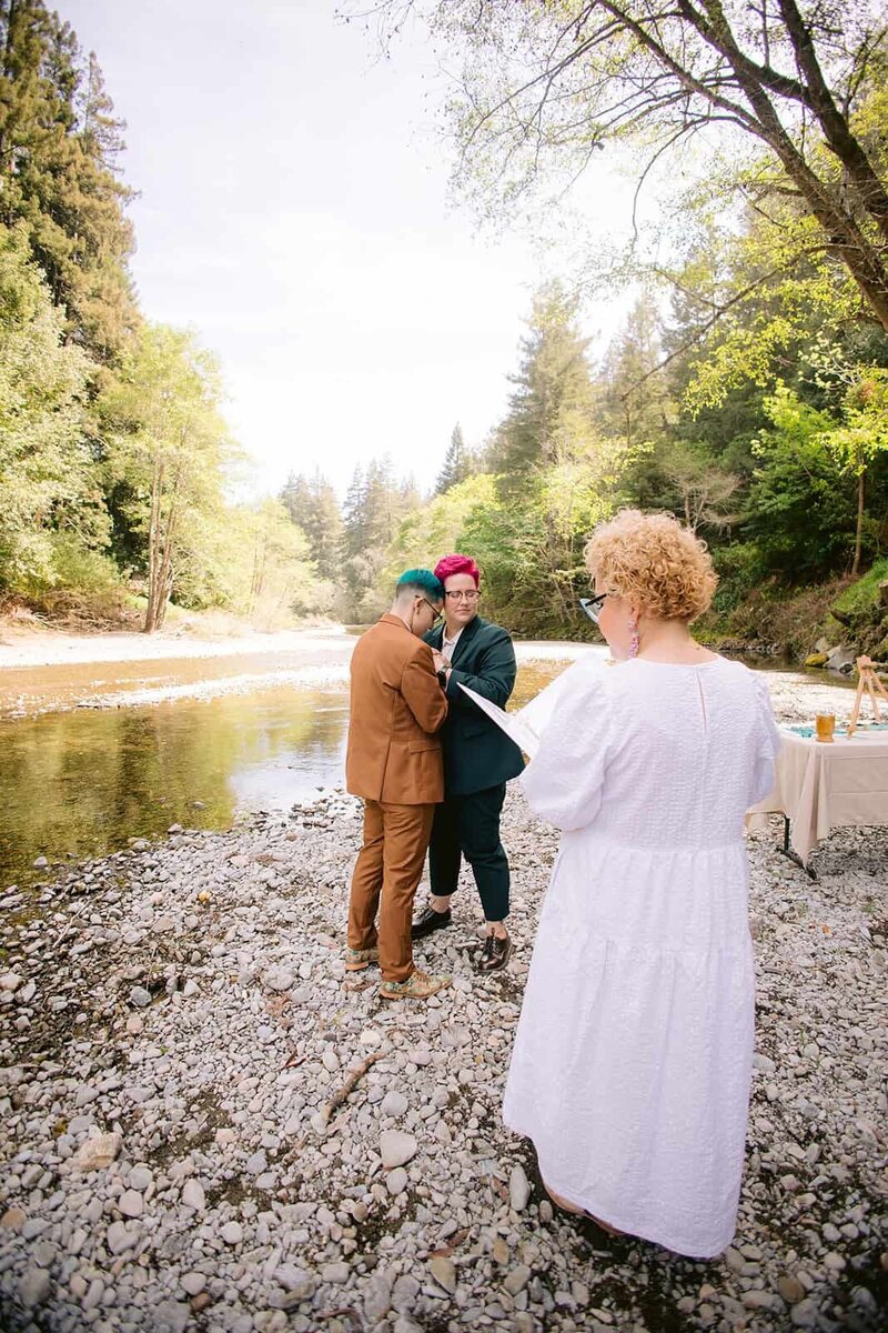 Guerneville Wedding - Lesbian Wedding - GunnShot Photography 