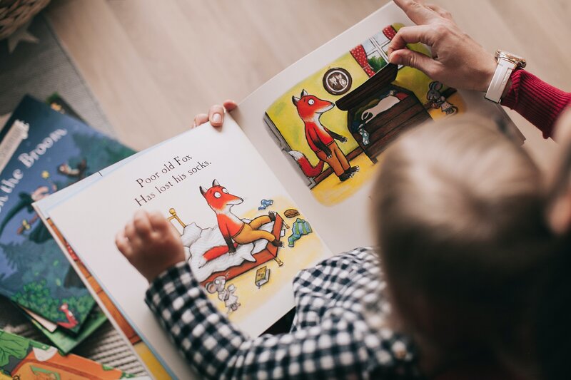 Toddler Reading Book Childcare Children's Promise Center