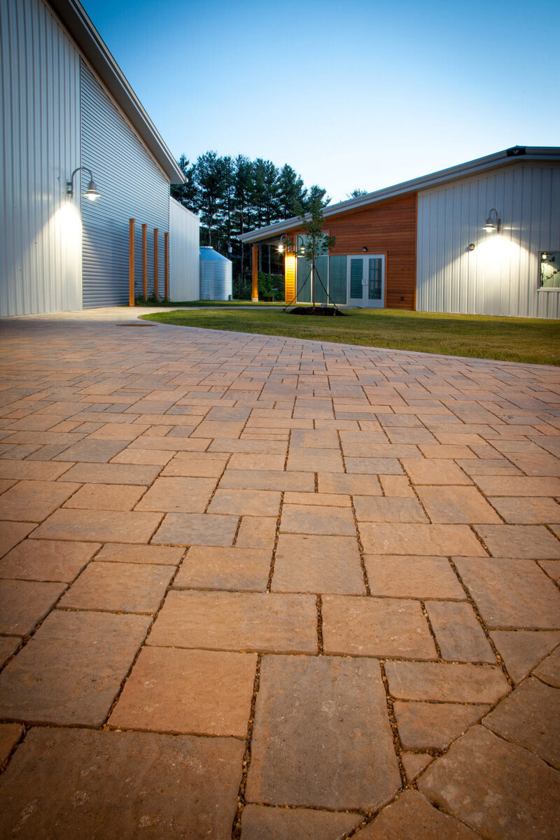 Exteriors of warehouses