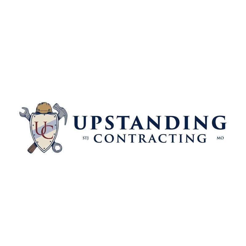 custom illustrated logo for contractor