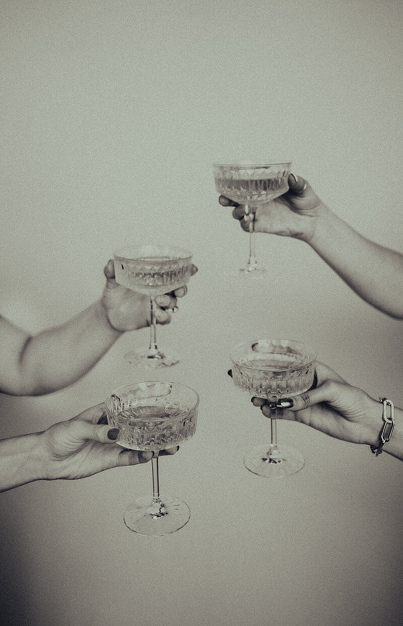 Branded AE Photo - Champagne Toast