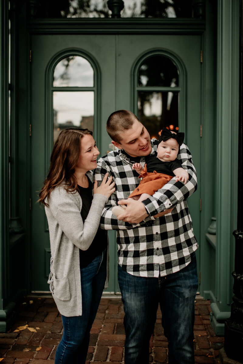 Downtown family photos