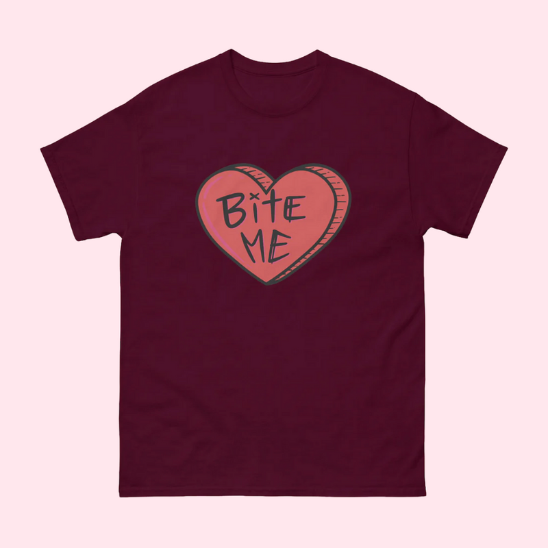Bite Me Classic Tee from Elle Mae's Blood Bound Series