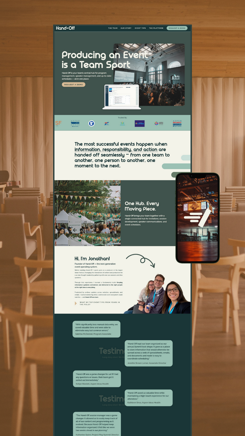 Branding & Website in a Week for a Tech Business