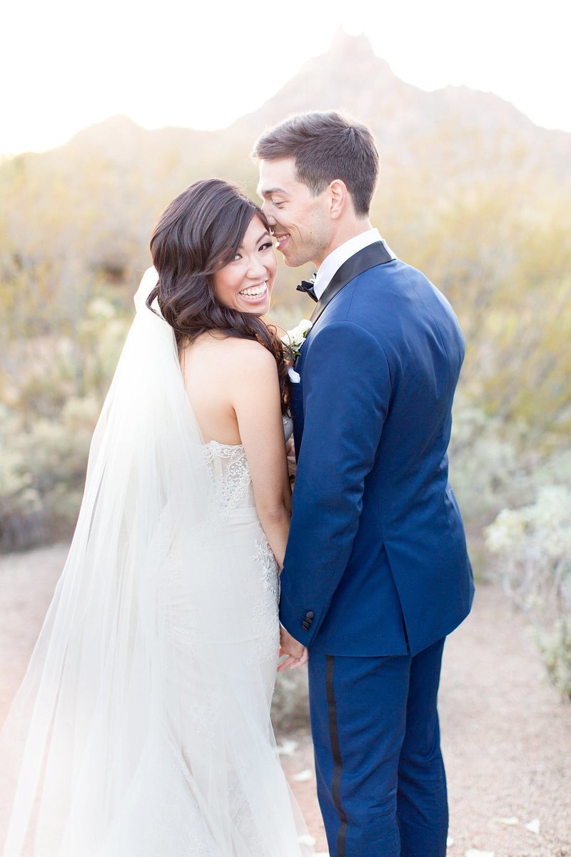 Blush Four Seasons Scottsdale Troon North Wedding | Amy & Jordan Photography