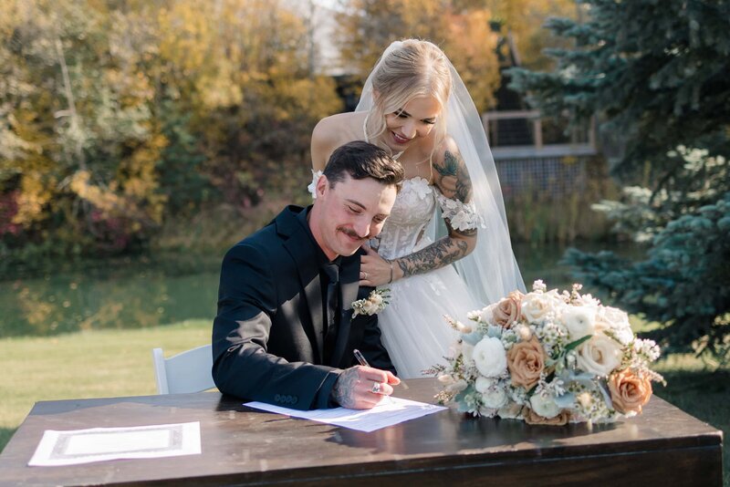 Edmonton Wedding Photos - Pine and Pond Wedding Venue (137)