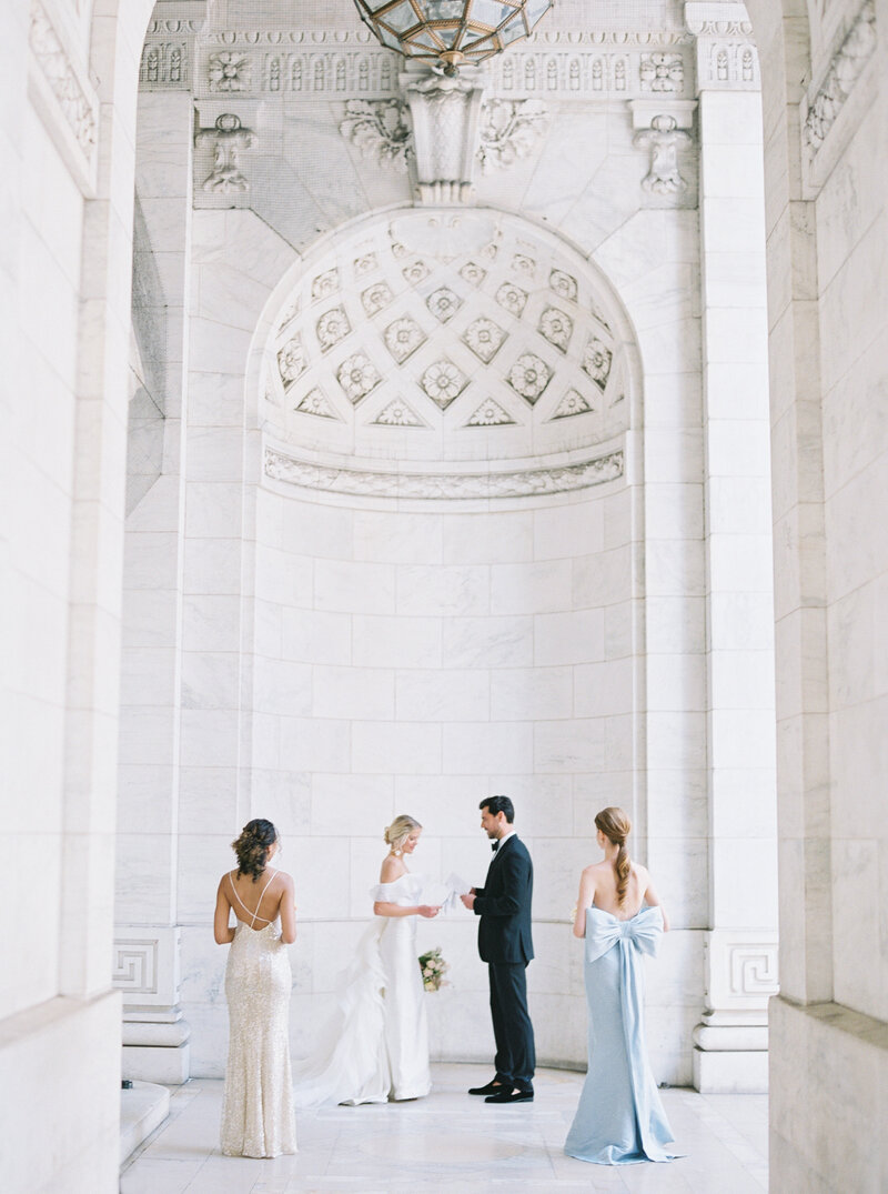 Elopement at New York Public Library
