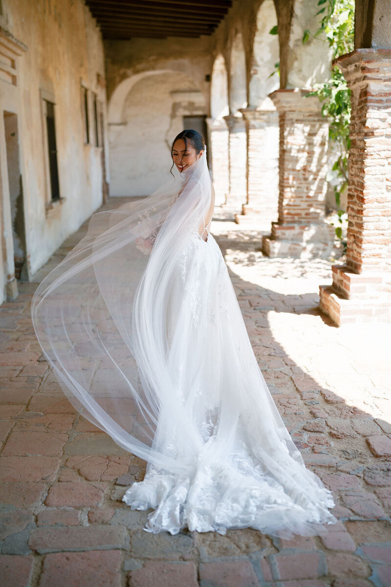 First Look Mission San Juan Capistrano Wedding Radiant Love Events