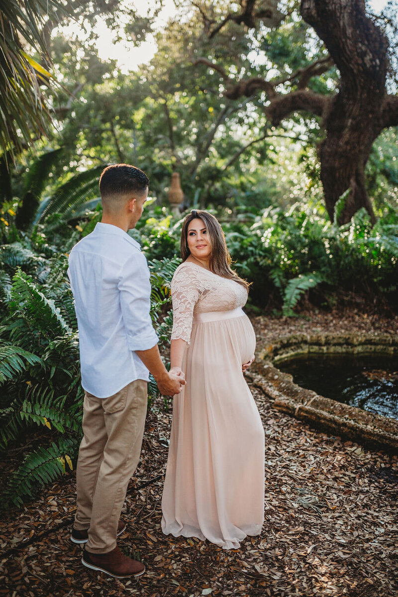 South Florida couples maternity photography