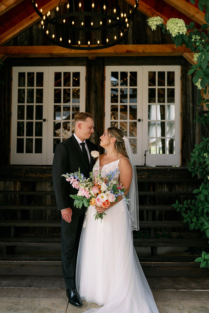 Wedding Ceremony First Kiss