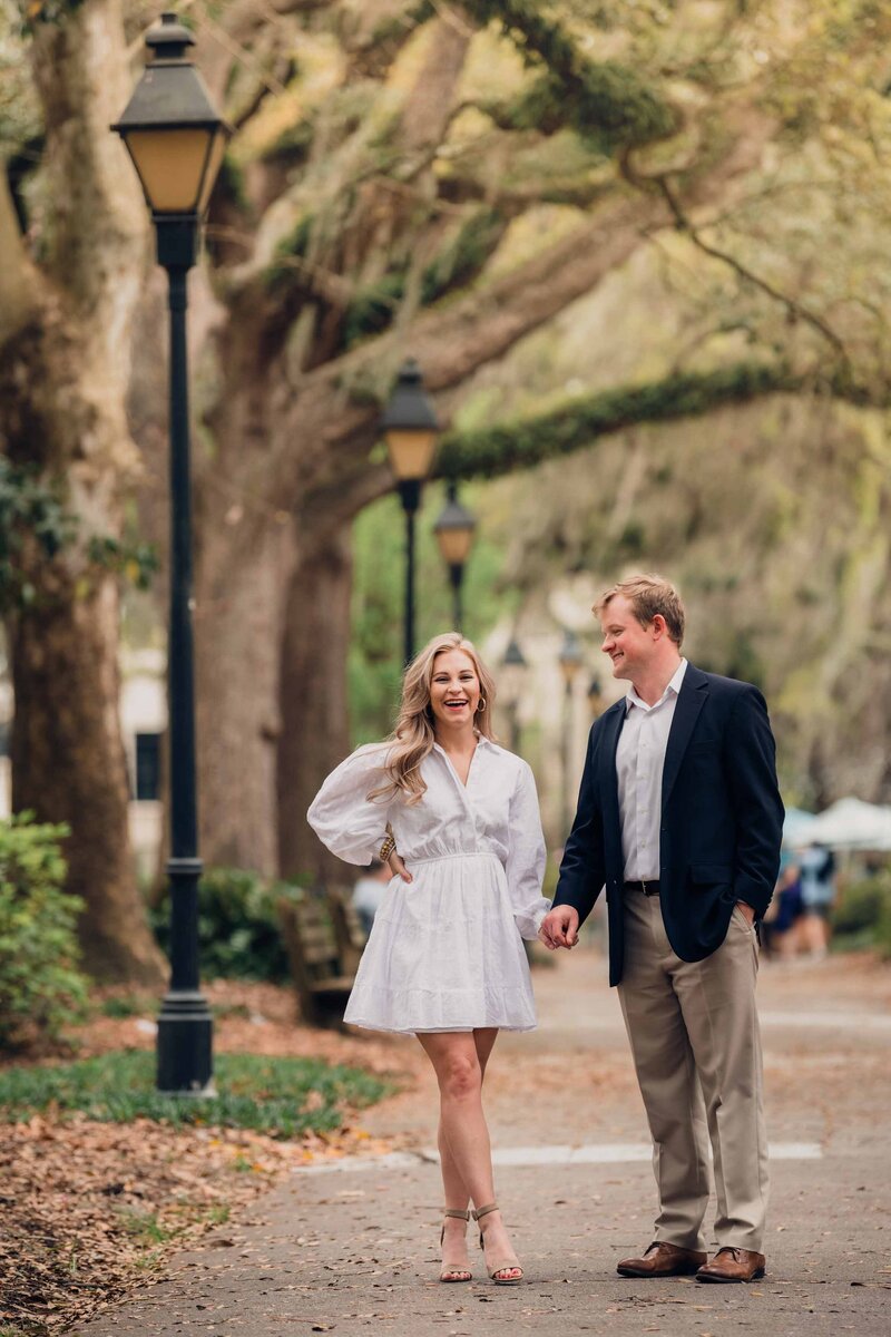 007_Forsyth Park Engagement Session Savannah_