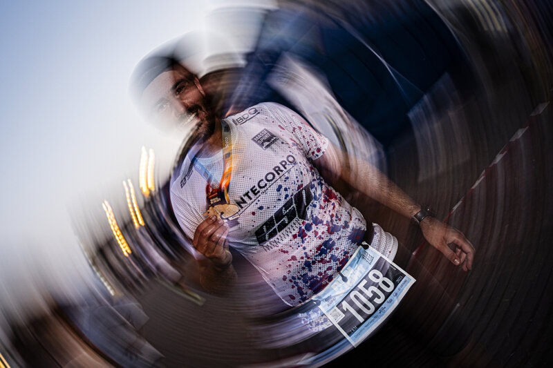 woman doing strength training