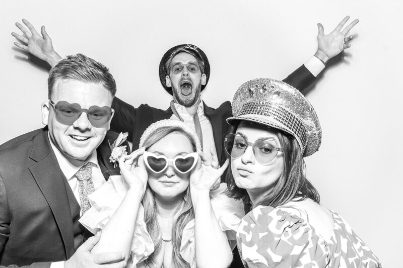 Best  Premium Photo Booth for weddings , corporate events, birthday parties at De Vere Tortworth Court wedding venue
