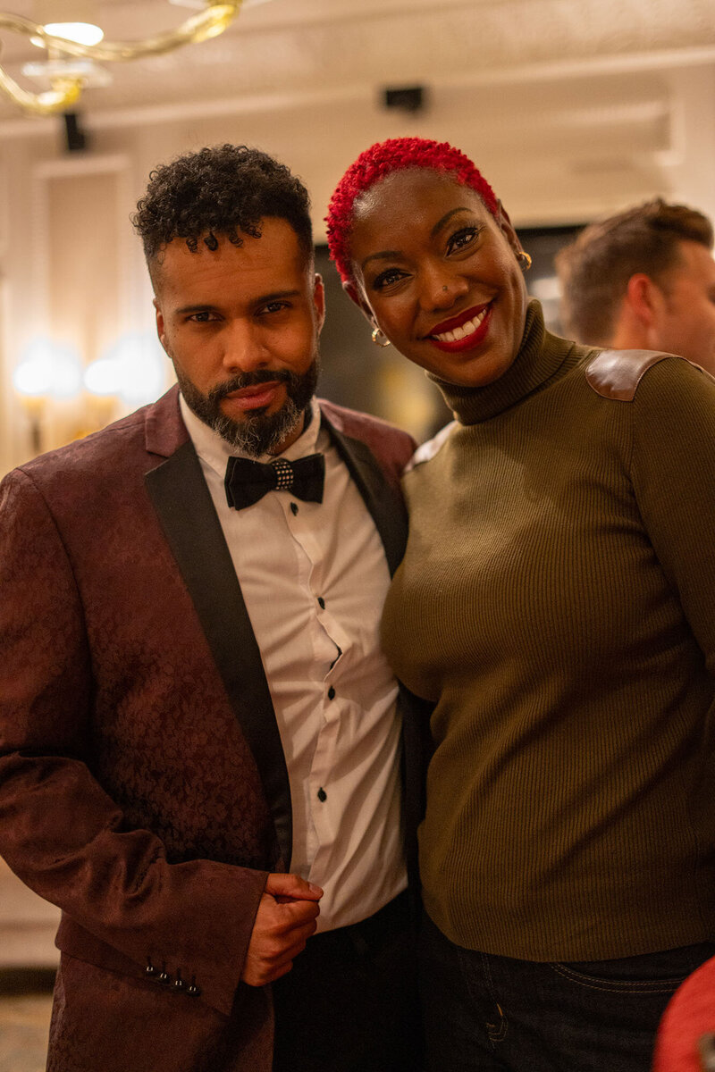 Photo of Nikisha King with her client