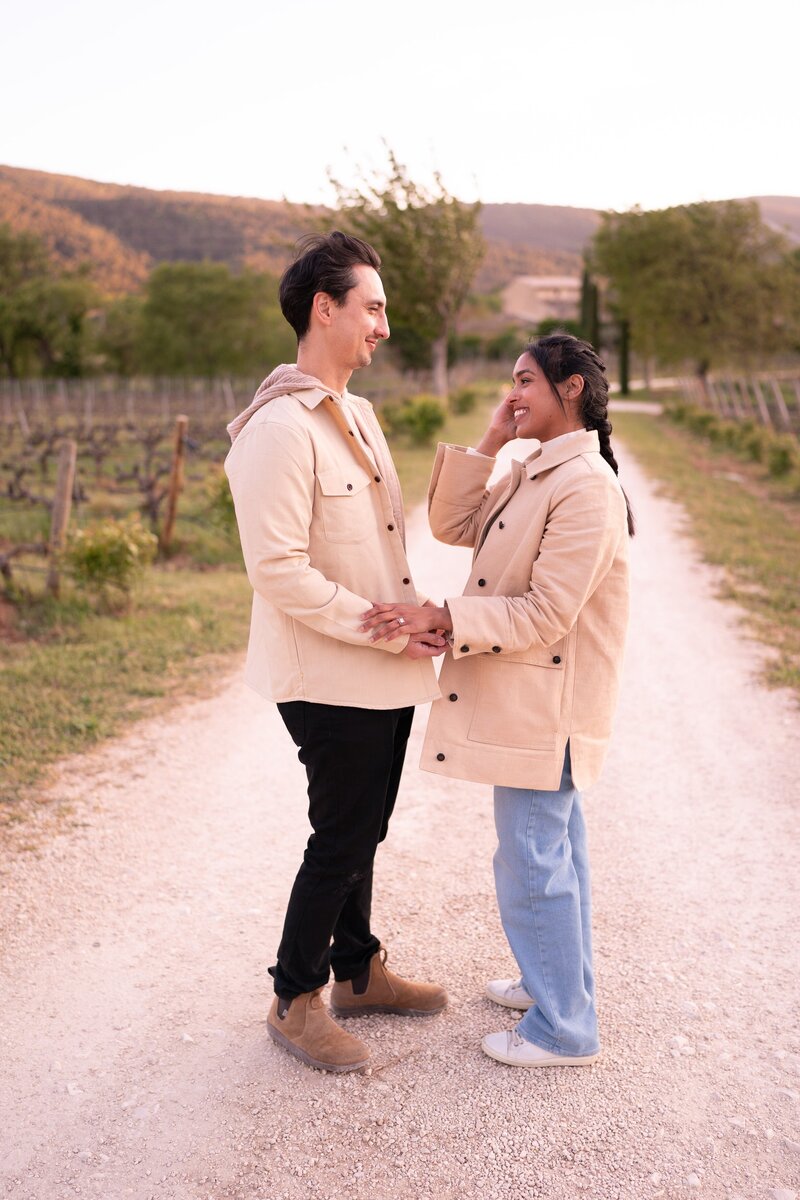 Bastide de Marie Provence Engagement Couple Photo shoot