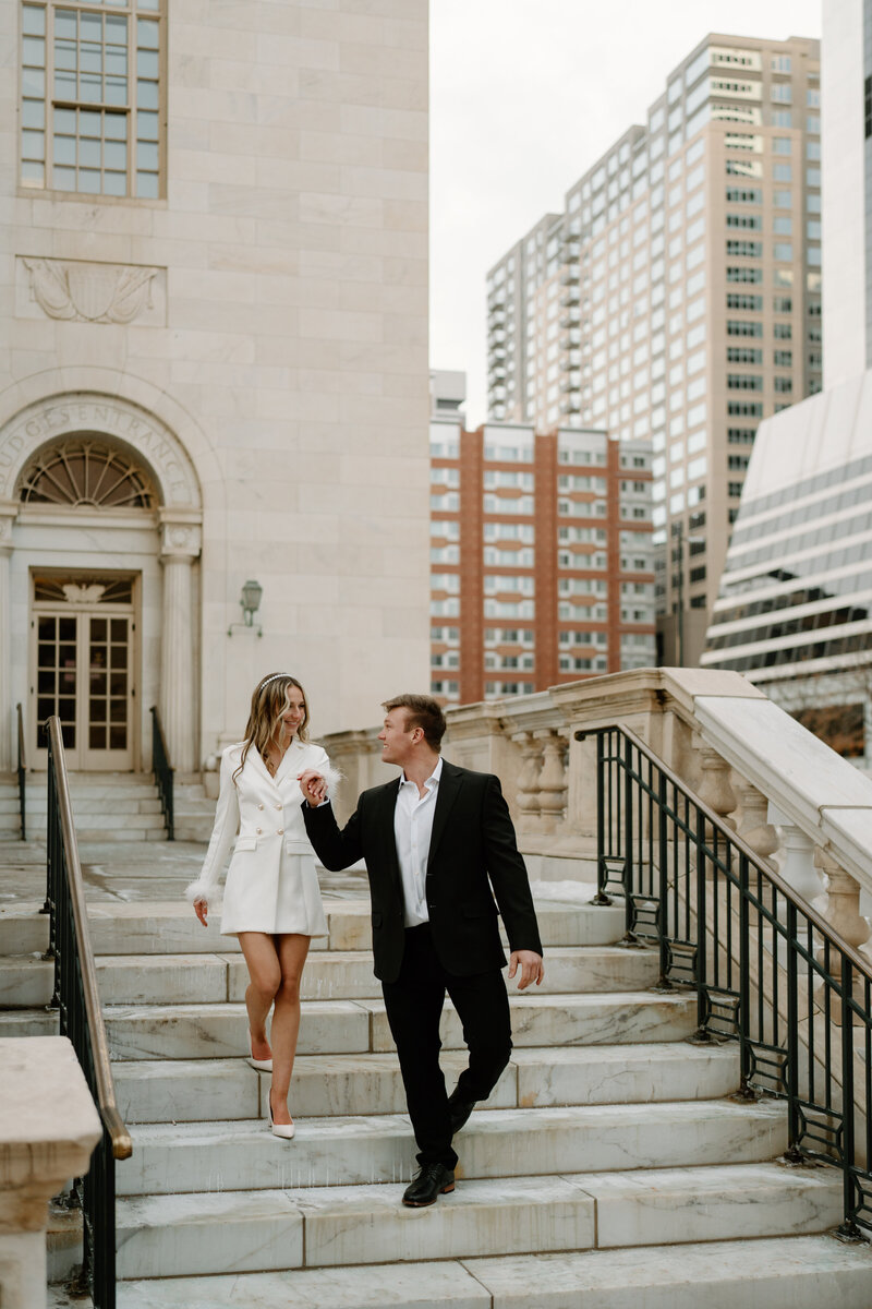 courthouse elopement wedding downtown