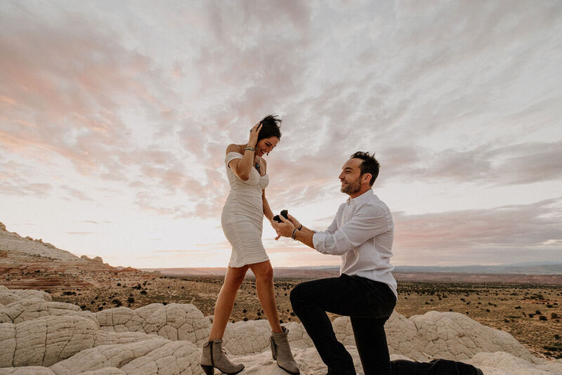 White Pocket Adventure Elopement in Utah