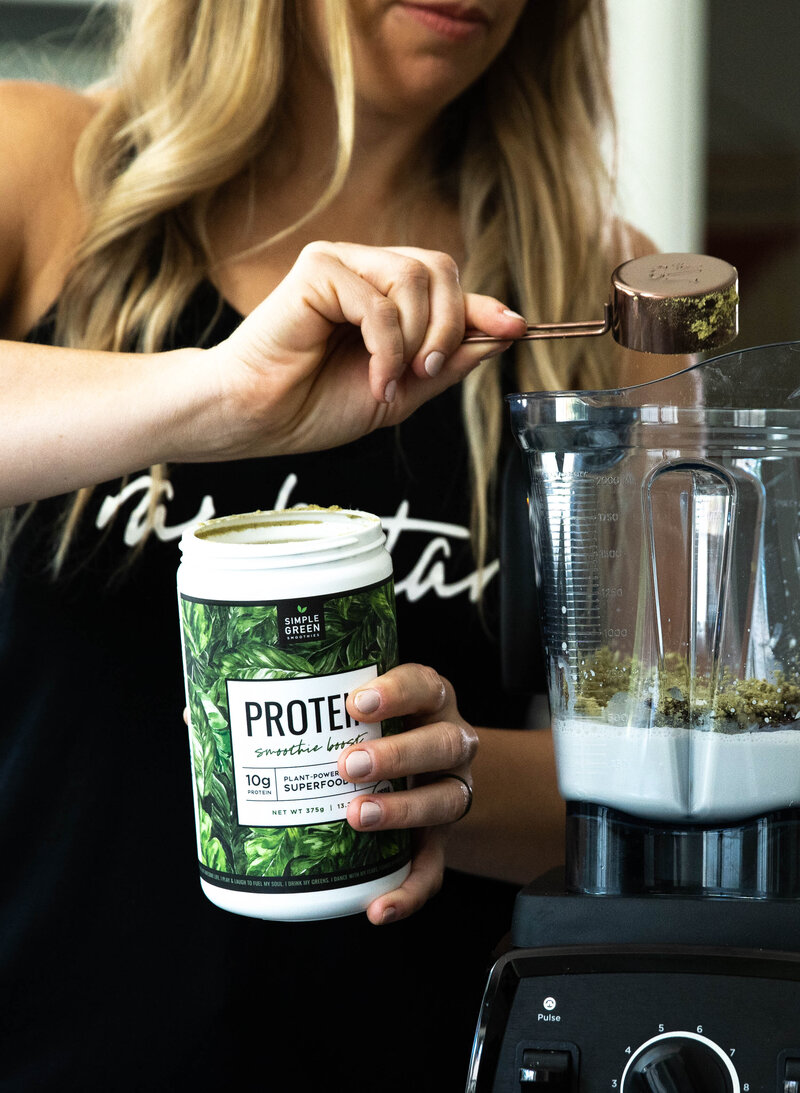 Smoothie Boost Organic PlantBased Protein Powder