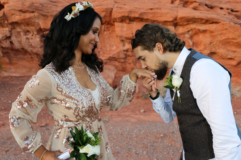 Mariage a la Vallee du Feu