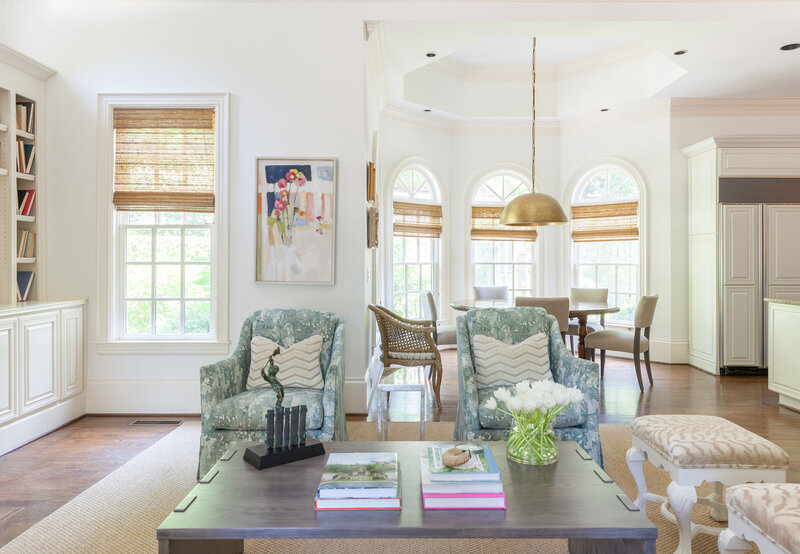 Luxury home remodel designed by Roswell interior designer Andi Morse of Morse design