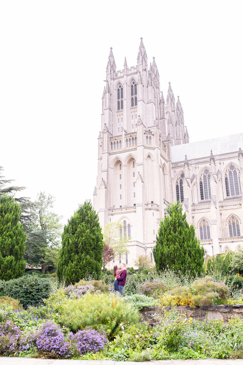 National Cathedral Engagement Session - DC Wedding Photographer - Megan + Jordy-76