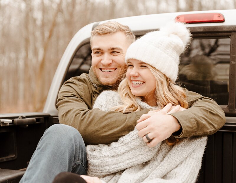 engagement session in Valley Forge