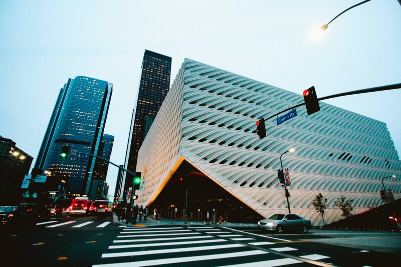 Broad Museum from Grand