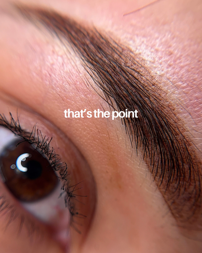 powder brows are longer lasting than brow tint