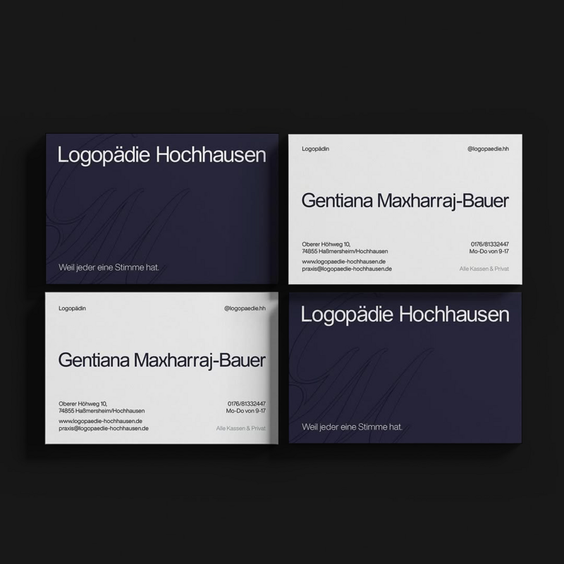 Briefkopf Design 