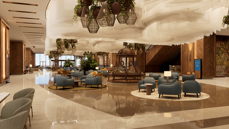 Moon Palace Resort Luxury Lobby