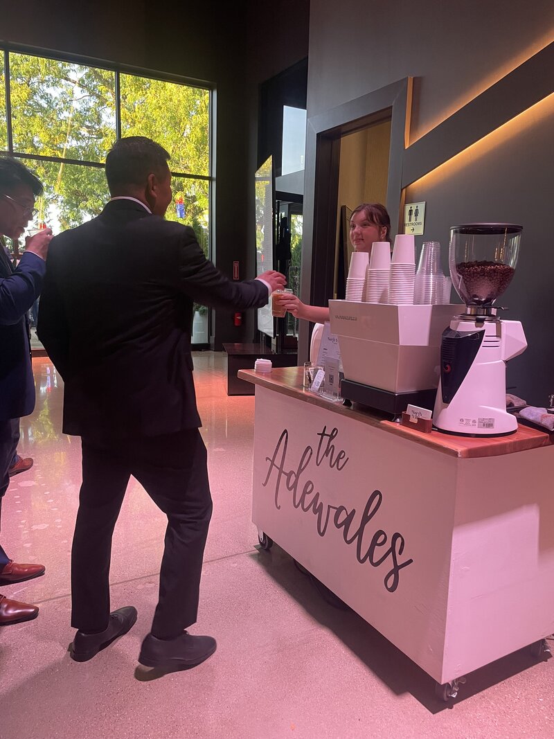 wedding coffee catering in Chicago